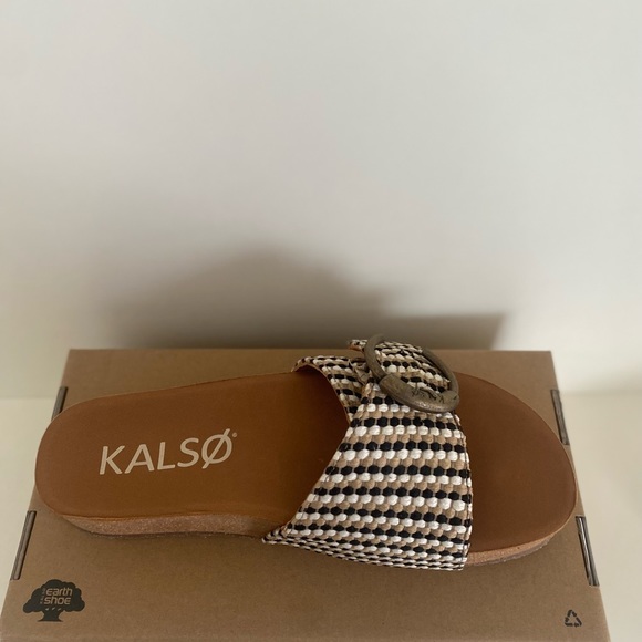 NEW Kalsø Sway Earth shoe  w/buckle feature.. 3D weave & negative heel - Picture 5 of 8